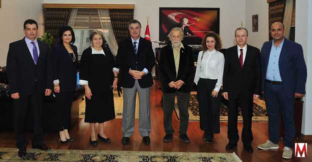 Yaşar Kemal platformu üyelerinden Vali al’a ziyaret