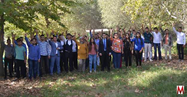 Yeniköy Kuş Cenneti üniversiteli gençleri ağırladı  